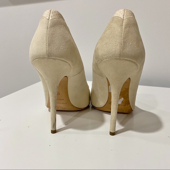 Malone Souliers leather nude pumps Sz 40 Italy - Picture 5 of 8